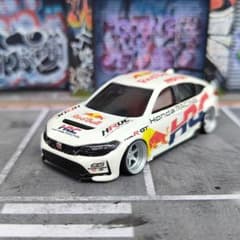 トミカ改造 ホンダ 新型 シビックタイプR 深リム☆深リム ☆ホット