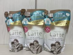 【即配送】マー＆ミー ラッテ 泡ボディソープ 詰替 450mL 3個セットのサムネイル