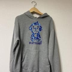 UITTG BABY グレー パーカー Mサイズのサムネイル
