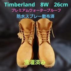 Timberland　プレミアム　8W 26cm 10061 チャーム付き Timberland プレミアム 8W 26cm 10061 チャーム付き - メルカリ