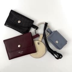 CELINE フィービー期 マルチ レザー キーリング チャーム 限定品