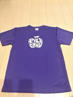 APPLEGANG アップルギャング Tシャツ パープル ロゴ Sサイズのサムネイル