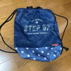 体操服袋 ネイビー 星柄のサムネイル