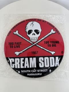 CREAM SODA 缶プレート スカルデザイン CREAM SODA 缶プレート スカルデザイン - メルカリ