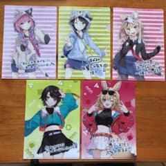 ホロライブ A5クリアファイル 5枚セットのサムネイル