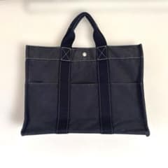エルメス キャンバストートバッグ ドーヴィル MMサイズ - メルカリ