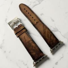 ベルルッティ Apple Watch アップルウォッチ レザーバンド ブラウン 
