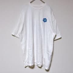 BT21 KOYA BTS 프린트 T셔츠 크루넥 L 화이트 면 추억활