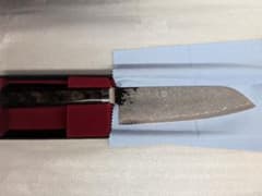 ほぼ未使用品 高村刃物 打雲花 三徳包丁 - メルカリ