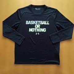 期間限定セール UNDER ARMOUR 長袖Tシャツ ブラック Lサイズのサムネイル