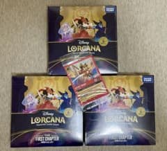 初版】ディズニー ロルカナ 物語のはじまり3BOX シュリンク付き おまけ