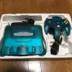 ニンテンドー64 クリアブルー本体のサムネイル