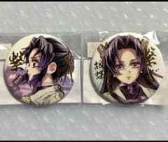 鬼滅の刃 C106 webshop くじ 箔押し缶バッジ 胡蝶しのぶ カナエ - メルカリ