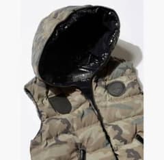 ハイドロゲン メンズ ダウンベスト 迷彩 リフレクション フード ハイドロゲン メンズ ダウンベスト 迷彩 リフレクション フード - メルカリ