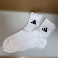 adidas アディダス ソックス 靴下 ホワイト26~27cmのサムネイル