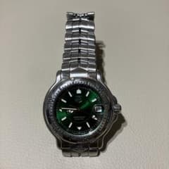 TAG HEUER 6000シリーズ WH1117 グリーン - メルカリ