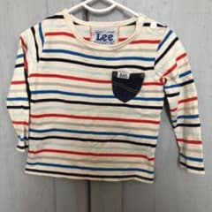 値下げ！Leeボーダー ロンT Tシャツ90のサムネイル