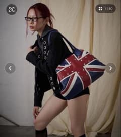 2way Union Jack Boston Bag y2k - メルカリ