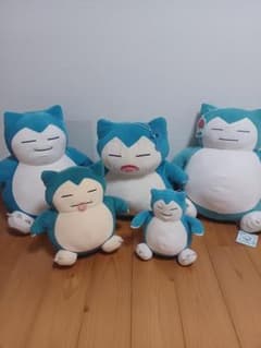 カビゴン ぬいぐるみ まとめ売り 5点セットのサムネイル