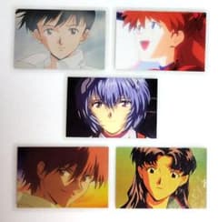 新世紀エヴァンゲリオン ラミカトレーディングカード 5枚セット - メルカリ