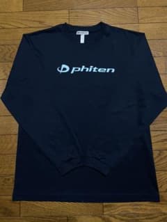 ファイテン　ロンT   LL    紺×水色のサムネイル