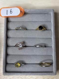 小*マ様 断捨離 遺品整理 指輪 リングまとめ売り 6点セット アクセサリー 1のサムネイル