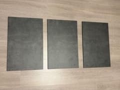 IKEA カルヴィーケン ダークグレー コンクリート調 60x38cm 3枚 - メルカリ