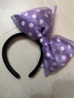 ディズニーカチューシャ 紫のサムネイル