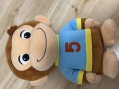おさるのジョージ ぽってりLぬいぐるみ TシャツVer. 5番