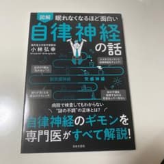 図解眠れなくなるほど面白い自律神経の話のサムネイル