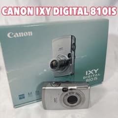 CANON IXY DIGITAL 810IS シルバー 箱付 動作確認済 - メルカリ