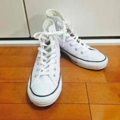 CONVERSE LEATHERコンバースレザーホワイト24.5/5.5のサムネイル