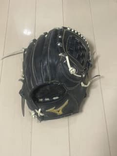 ミズノプロ硬式用グローブ 内野 投手 ブラック バスケットウェブ (価格 