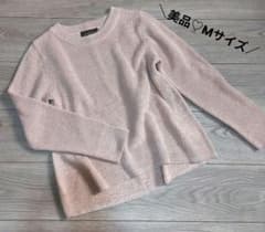 【極美品♡】ラメニット セーター M ピンク 淡色 華やか 春色 薄手ニットのサムネイル