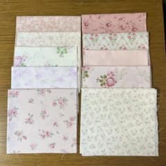 新品　花柄カットクロス10枚セット