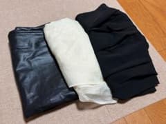 服　生地　フェイクレザー　オーガンジーのサムネイル