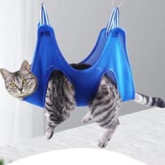 ❤️大人気❤️グルーミング ハンモック 爪切り 犬 ペット 猫 薬 点眼 歯磨きのサムネイル