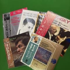 クラシック音楽 レコード 5枚セットのサムネイル
