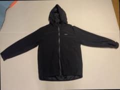 HUF フード付きナイロンジャケット 黒のサムネイル