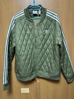 adidas キルティング ジャケット ジャージ - メルカリ