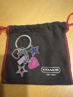 COACH キーホルダー チャーム ハート スターのサムネイル