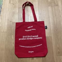 DAYDAYseoul トートバッグ レッドのサムネイル