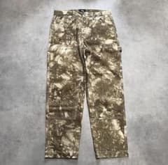 【現行モデル】ステューシー ダブルニーペインターパンツ リアルツリーカモ柄 総柄のサムネイル