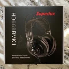 Superlux HD668B MKII 有線ヘッドホン - メルカリ
