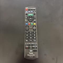 Panasonic テレビ用リモコン N2QAYB000814のサムネイル