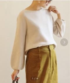 イエナ　IENA  パフスリーブプルオーバー　ニットのサムネイル