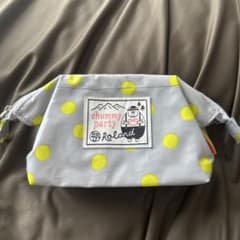 chummy party Roland ポーチ グレー/イエローのサムネイル
