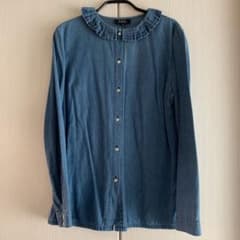 A.P.C フリルダンガリーシャツのサムネイル