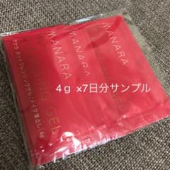 マナラ ホットクレンジングゲル、メイク落とし4ｇ×7日分サンプルのサムネイル