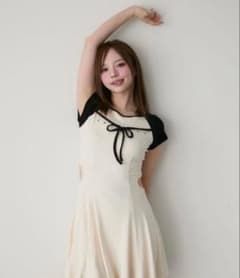 andmary ♡ Mary logo flare mini dress ANDMARY Mary logo flare mini dress - メルカリ